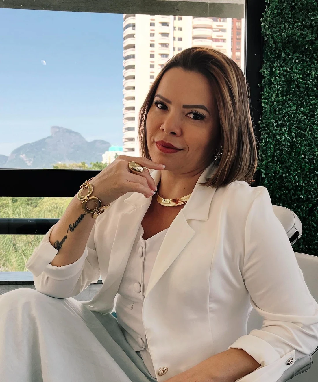 Heloise Santos, à frente do Studio 10 Saúde Capilar.